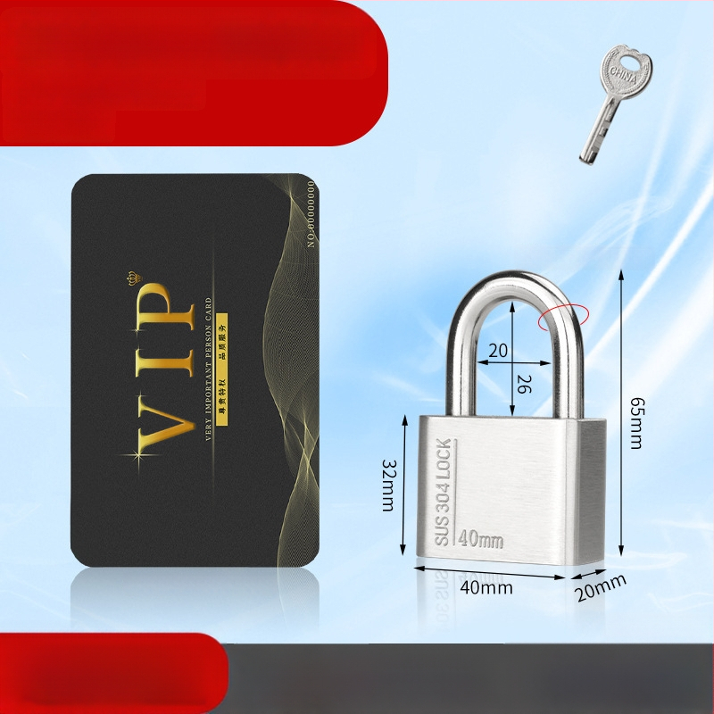 Huari 304 nerūdijanio plieno užraktas | Straight-Open Užraktas | Apsauga nuo vagių; Vandeniui atsparus; Korozijai atsparus; Visoms oro sąlygoms