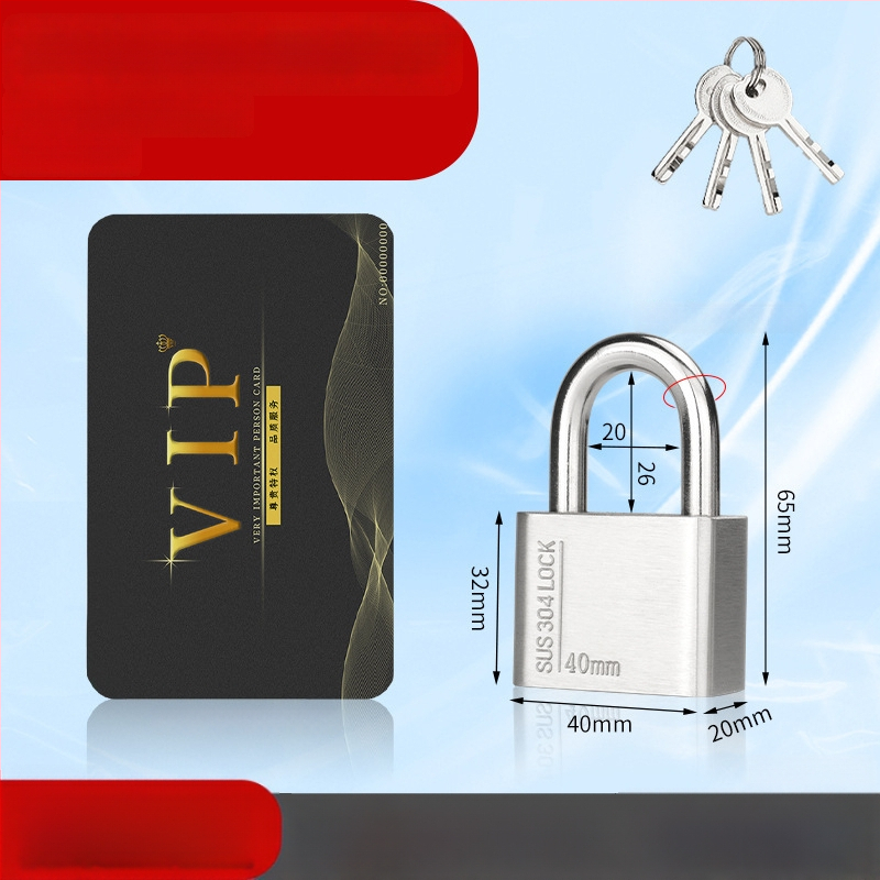 Huari 304 nerūdijanio plieno užraktas | Straight-Open Užraktas | Apsauga nuo vagių; Vandeniui atsparus; Korozijai atsparus; Visoms oro sąlygoms