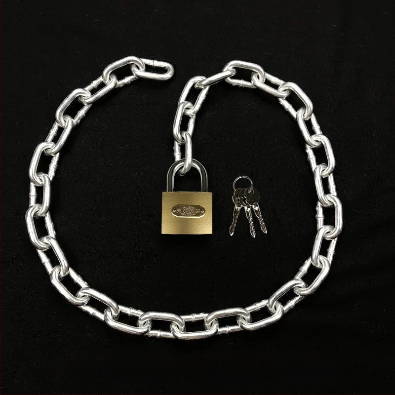 Grandinės spyna dviratiniams ir elektriniams dviračiams, galvanizuota geležis, Amerikos stilius, modelis 10000, produkto kodas F79S8H89JTM65M