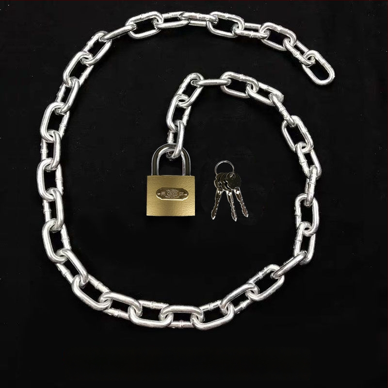 Grandinės spyna dviratiniams ir elektriniams dviračiams, galvanizuota geležis, Amerikos stilius, modelis 10000, produkto kodas F79S8H89JTM65M