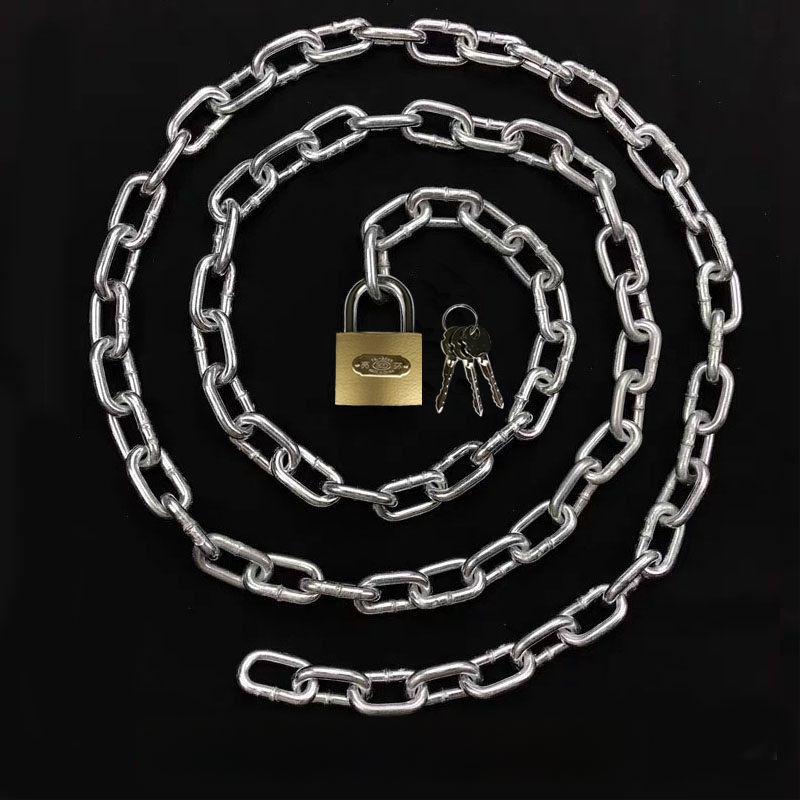 Grandinės spyna dviratiniams ir elektriniams dviračiams, galvanizuota geležis, Amerikos stilius, modelis 10000, produkto kodas F79S8H89JTM65M