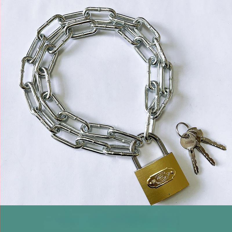 Grandinės spyna dviratiniams ir elektriniams dviračiams, galvanizuota geležis, Amerikos stilius, modelis 10000, produkto kodas F79S8H89JTM65M