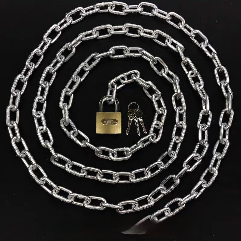 Grandinės spyna dviratiniams ir elektriniams dviračiams, galvanizuota geležis, Amerikos stilius, modelis 10000, produkto kodas F79S8H89JTM65M