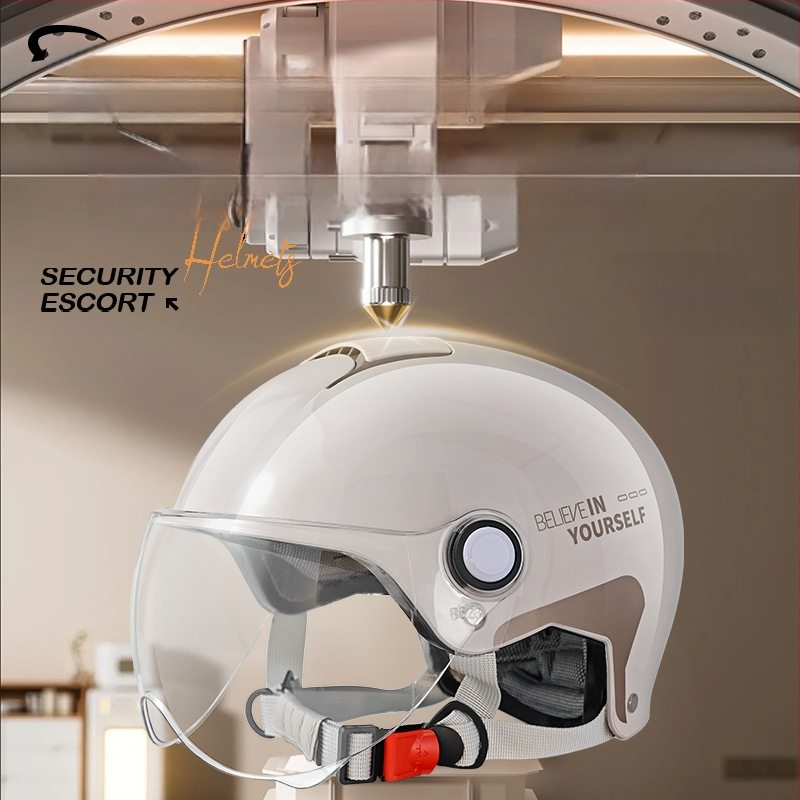 Emperor Wolf ABS pusės šalmas, GB811-2022A sertifikuotas, elektrinėms transporto priemonėms