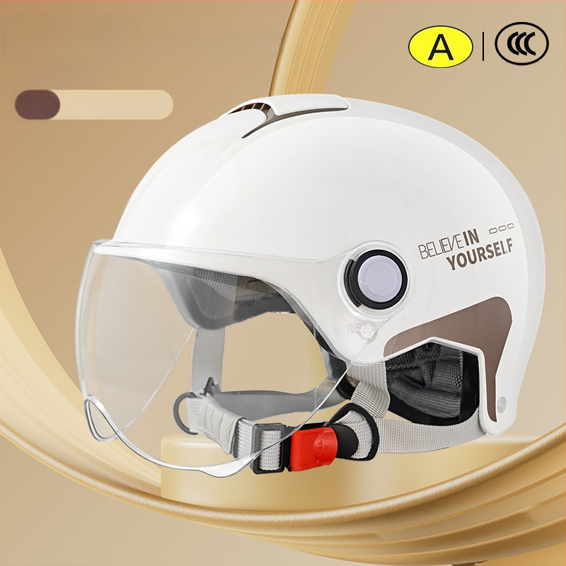 Emperor Wolf ABS pusės šalmas, GB811-2022A sertifikuotas, elektrinėms transporto priemonėms