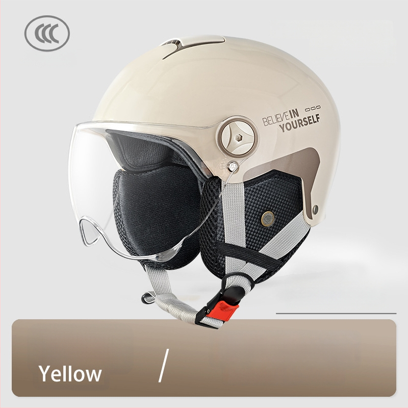 Emperor Wolf ABS pusės šalmas, GB811-2022A sertifikuotas, elektrinėms transporto priemonėms