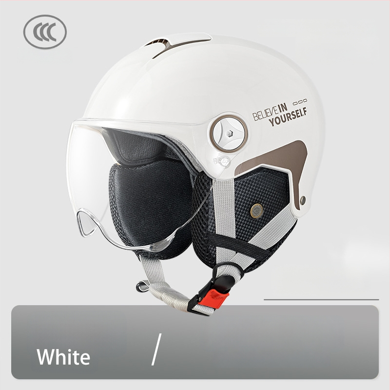 Emperor Wolf ABS pusės šalmas, GB811-2022A sertifikuotas, elektrinėms transporto priemonėms