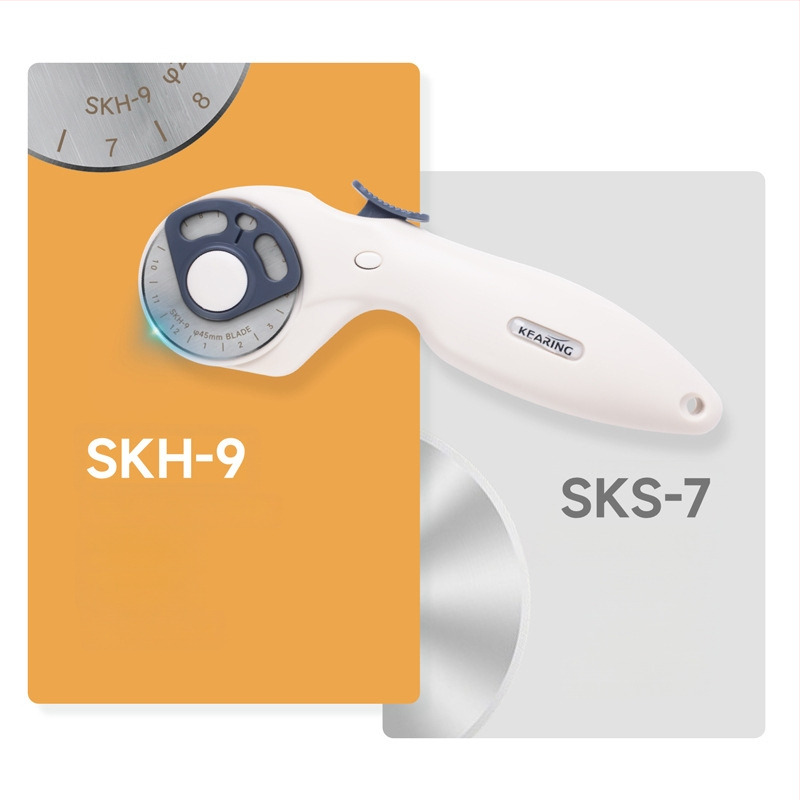 Tăietor rotativ pentru țesături — Keling, Model SKH-9, Material metal