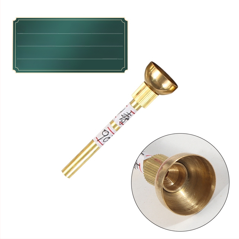 Ūdens pīpes bļoda no misiņa, biezināta konstrukcija, daudzreiz lietojama, jauns ķīniešu stils