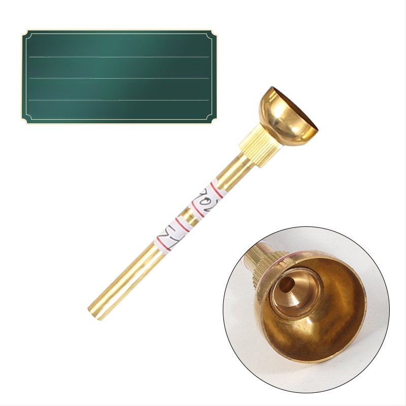 Ūdens pīpes bļoda no misiņa, biezināta konstrukcija, daudzreiz lietojama, jauns ķīniešu stils