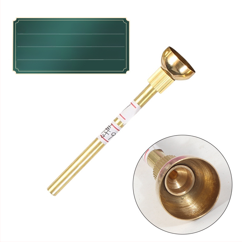 Ūdens pīpes bļoda no misiņa, biezināta konstrukcija, daudzreiz lietojama, jauns ķīniešu stils