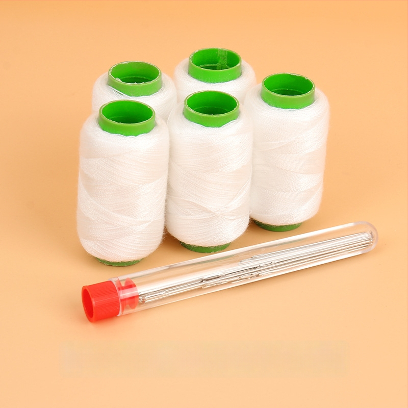 Kūginį adatų rinkinys su siūlų dėžute – praktiškas drabužių siuvimo remonto komplektas (tb-0828)