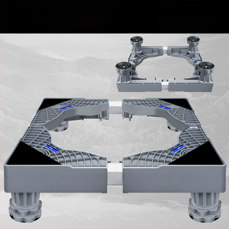Universali skalbyklo mašinos pagrindas su reguliuojamu aukščiu ir lauko kondicionieriaus laikiklio komplektu (Nerūdijančio plieno, Judama, SKU 12345678)