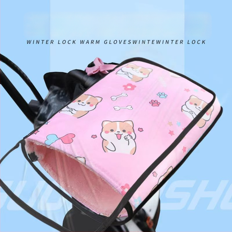 Talvised veekindlad kinnas elektrilistele sõidukitele – fleece voodriga, tuulekindlad, unisex, sobivad jalgratastele/motorratastele