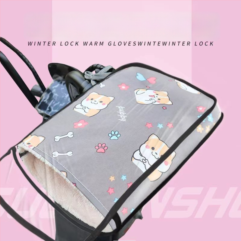 Talvised veekindlad kinnas elektrilistele sõidukitele – fleece voodriga, tuulekindlad, unisex, sobivad jalgratastele/motorratastele