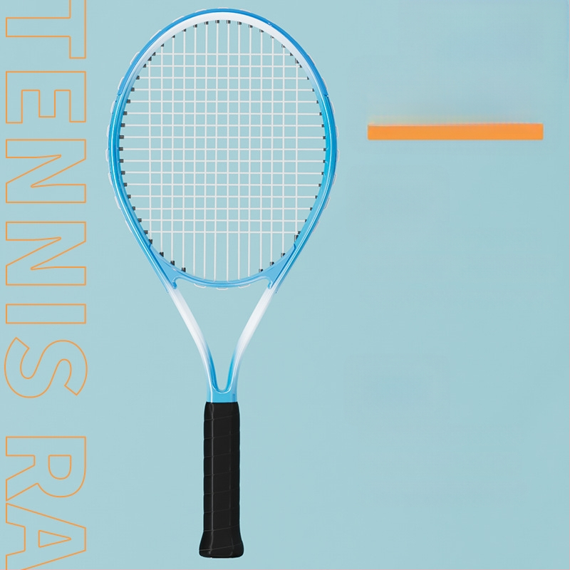 Teniso treniravimo raketė – aliuminio lydinio rėmas; svoris 95–100 g; rankenos storis G1; raketės tipas: tiesus smūgis; siūlų medžiaga: nailonas