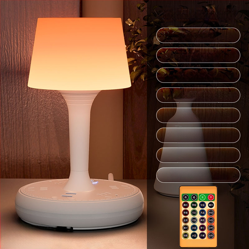 Balso valdymo išmanioji LED stalinė lempa su kištuku ir USB įkrovimu, 10A/250V, CCC sertifikatas, namų/bendrabučio/komercinei naudojimui