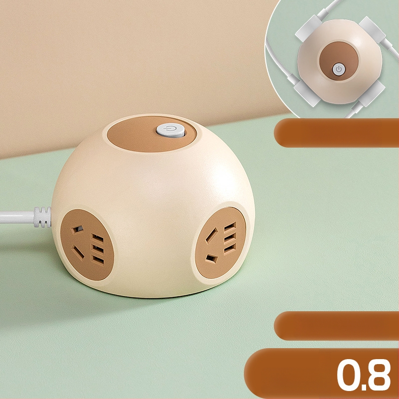 Grain Cow USB sferinė lizdų plokštė biurui — CCC sertifikuota, stalinis montavimas