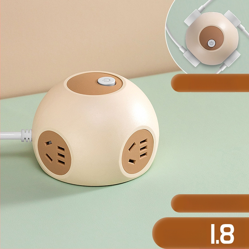 Grain Cow USB sferinė lizdų plokštė biurui — CCC sertifikuota, stalinis montavimas