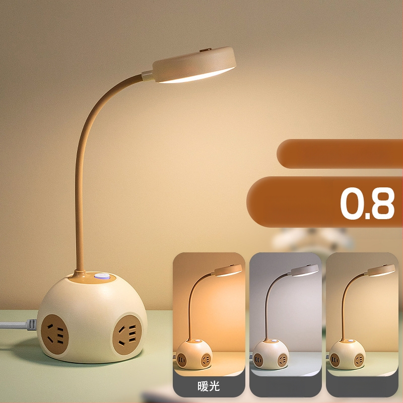 Grain Cow USB sferinė lizdų plokštė biurui — CCC sertifikuota, stalinis montavimas