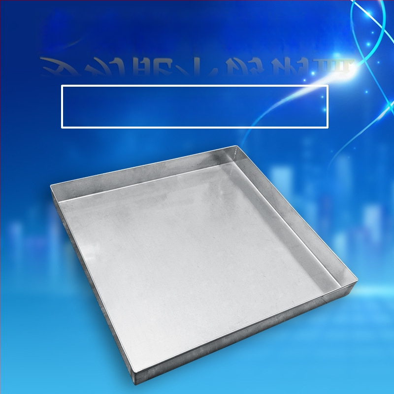 304 nehrđajući čelik, plitka tava za skupljanje vode, kvadratni i pravokutni oblik, brušena površina, univerzalna uporaba, novi kineski stil