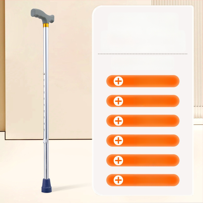 Trekingová palica z hliníkovej zliatiny, varianty: jednonožná, trojnožná a štvornožná