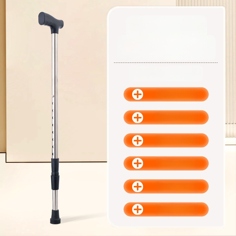 Trekingová palica z hliníkovej zliatiny, varianty: jednonožná, trojnožná a štvornožná