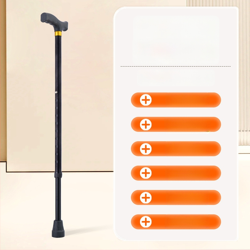 Trekingová palica z hliníkovej zliatiny, varianty: jednonožná, trojnožná a štvornožná