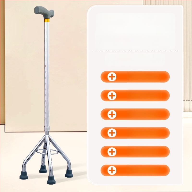 Trekingová palica z hliníkovej zliatiny, varianty: jednonožná, trojnožná a štvornožná