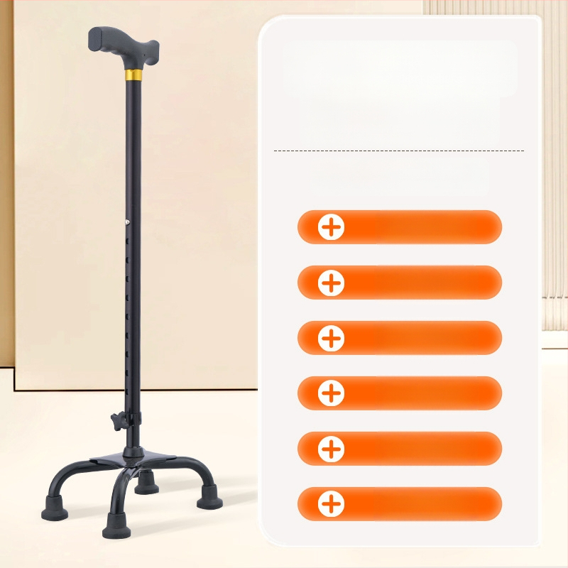 Trekingová palica z hliníkovej zliatiny, varianty: jednonožná, trojnožná a štvornožná