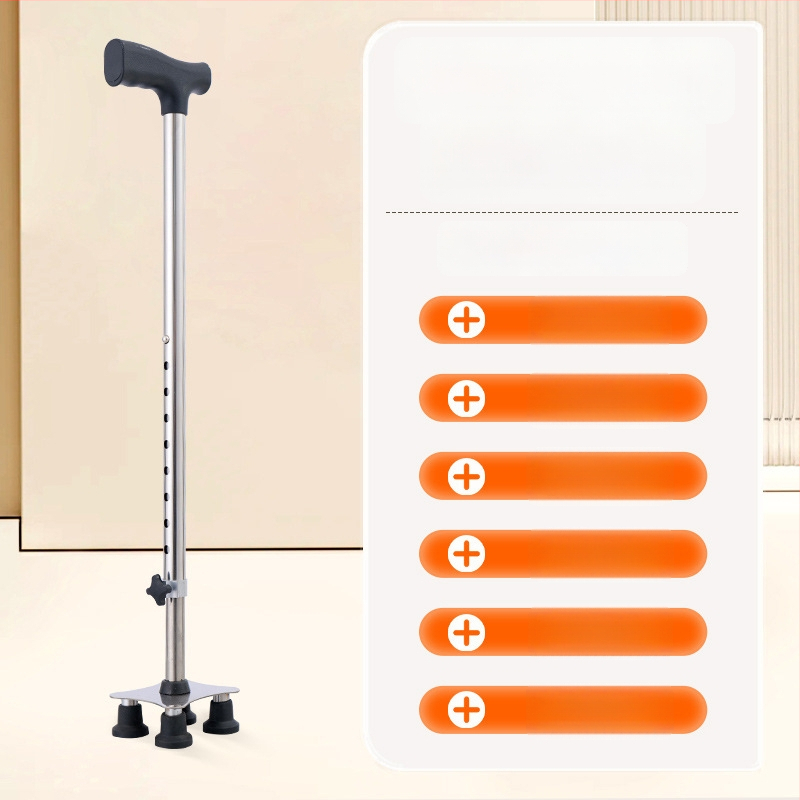 Trekingová palica z hliníkovej zliatiny, varianty: jednonožná, trojnožná a štvornožná