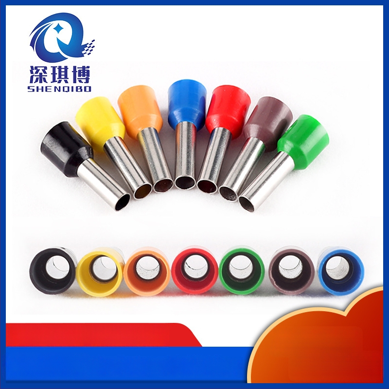 Shen Qibo rúrový terminál E0508 VE1008 E1508, PVC izolovaný, pre elektrikárov