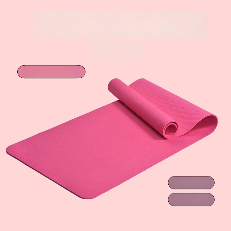 TPE joogamat, 6 mm paksus, 650 g kaal