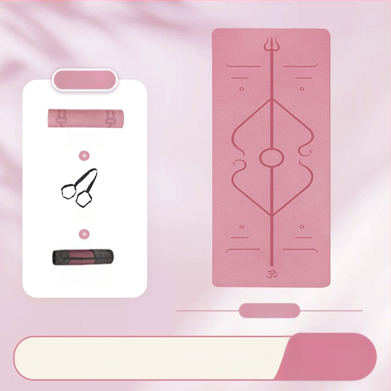 TPE joogamat, 6 mm paksus, 650 g kaal