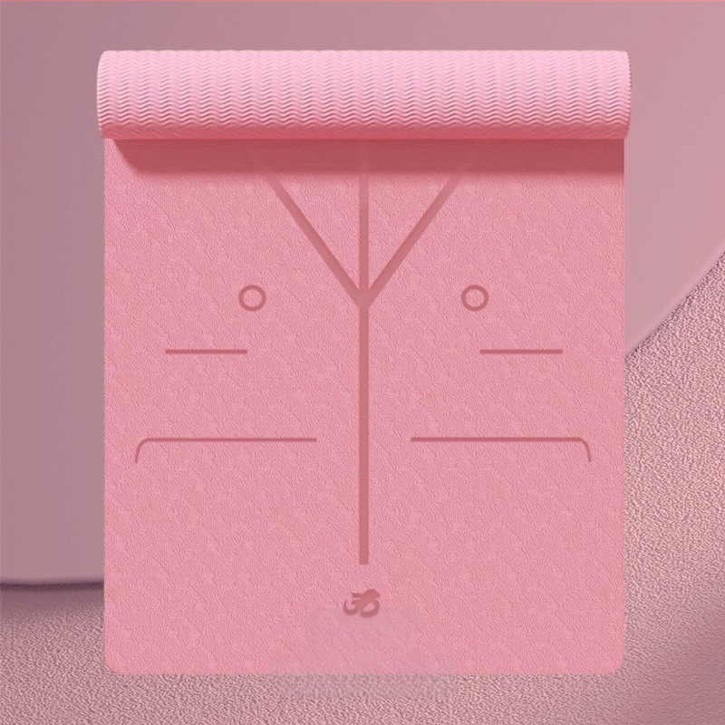 TPE joogamat, 6 mm paksus, 650 g kaal