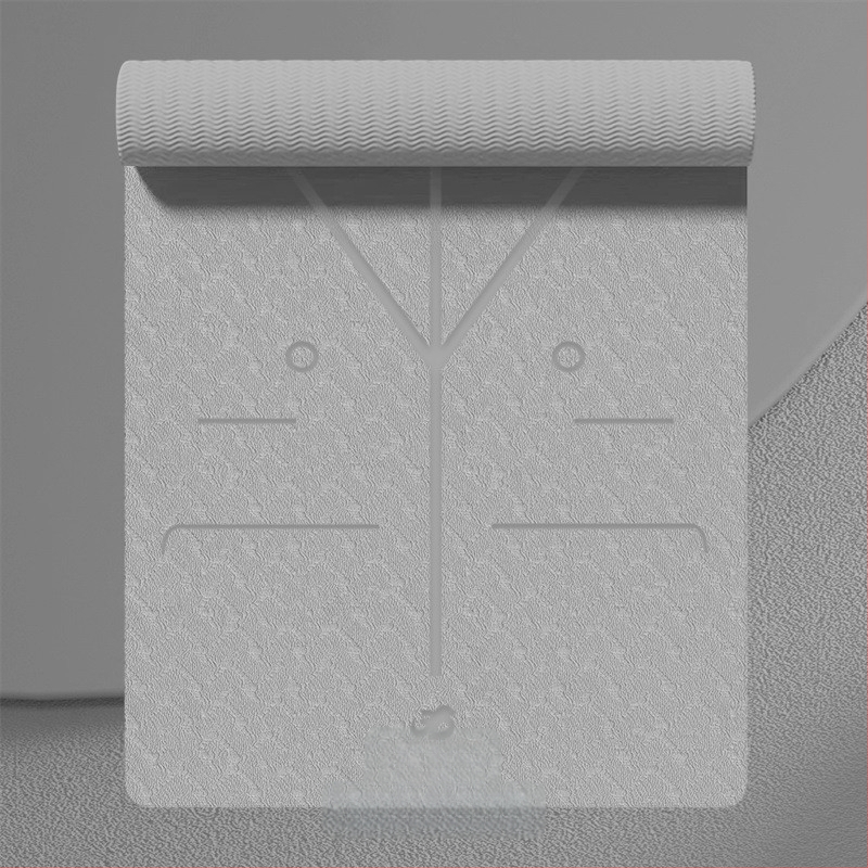 TPE joogamat, 6 mm paksus, 650 g kaal