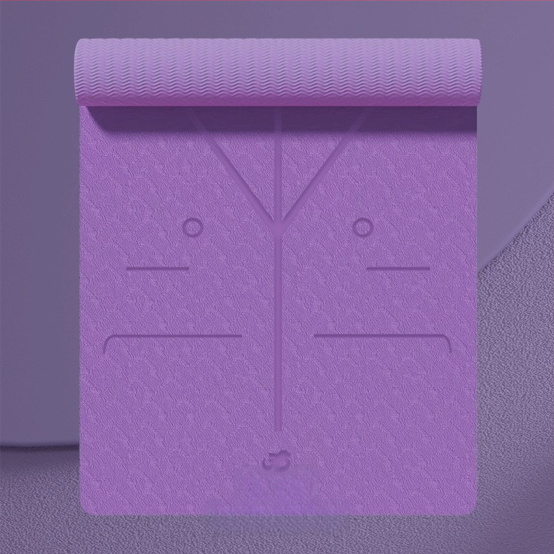 TPE joogamat, 6 mm paksus, 650 g kaal