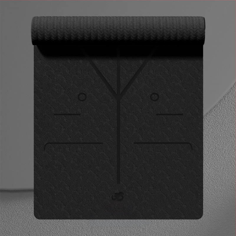 TPE joogamat, 6 mm paksus, 650 g kaal