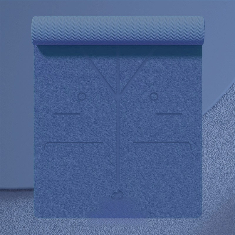 TPE joogamat, 6 mm paksus, 650 g kaal