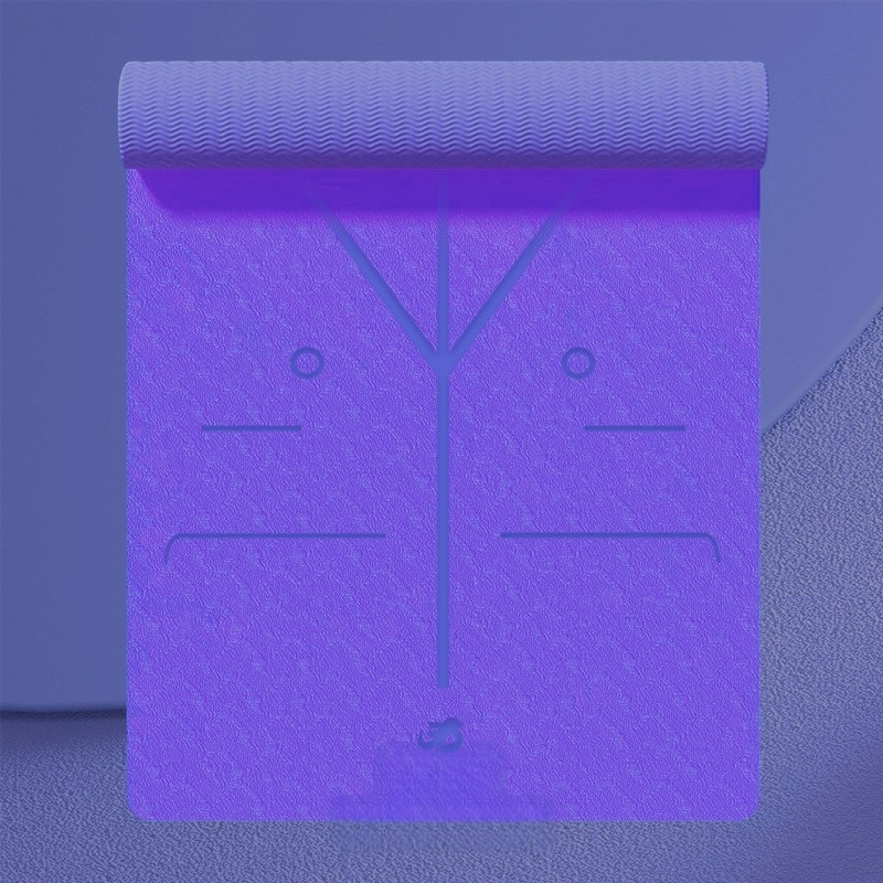 TPE joogamat, 6 mm paksus, 650 g kaal