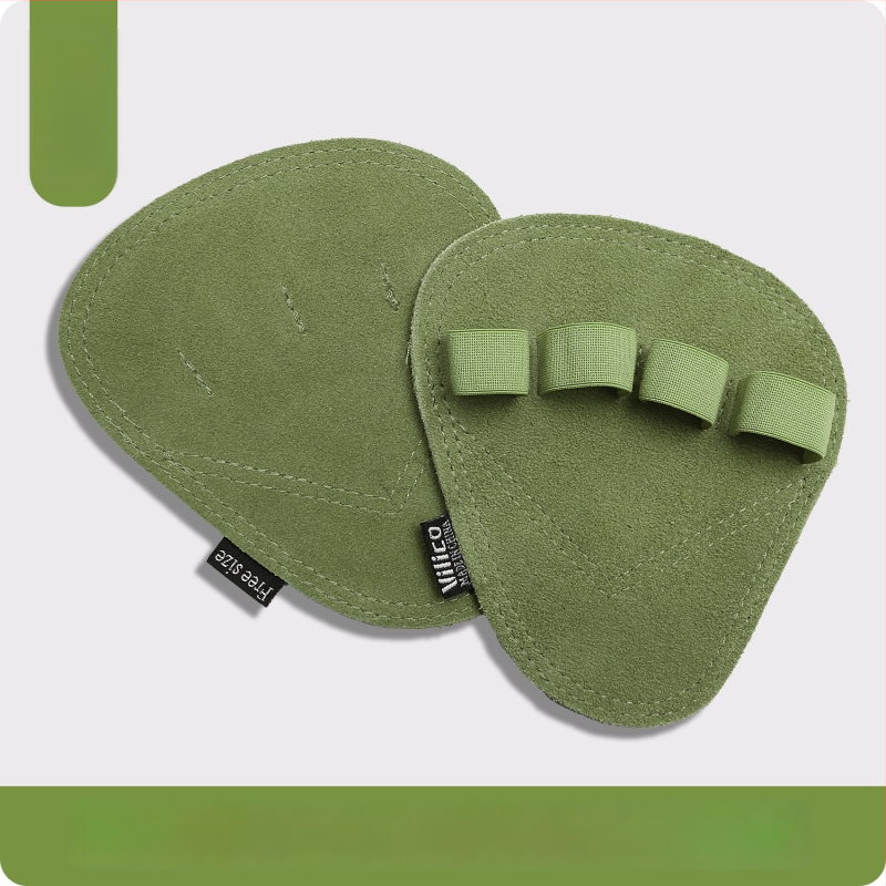 Protecție pentru palmă la ridicarea greutăților – piele de vită, anti-derapant, cu patru degete