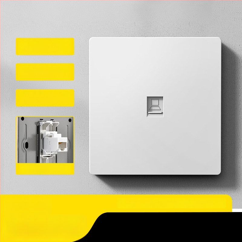 86 tipa Cat6 tīkla kontaktu panelis ar diviem savienotājiem — sienas montāža; standarts: Jaunais nacionālais standarts; zīmols: Jabra