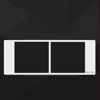 OWEISEN 118-tipa sienas kontaktu panelis, konfigurācijas 10/15/20 caurumiem, 3C sertifikāts, spriegums 50–440 V