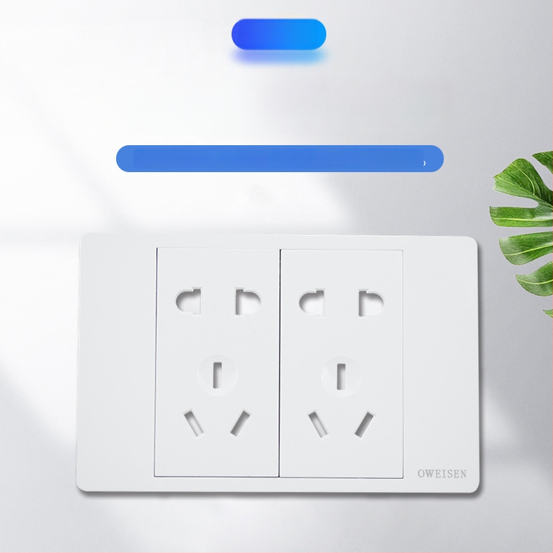 OWEISEN 118-tipa sienas kontaktu panelis, konfigurācijas 10/15/20 caurumiem, 3C sertifikāts, spriegums 50–440 V