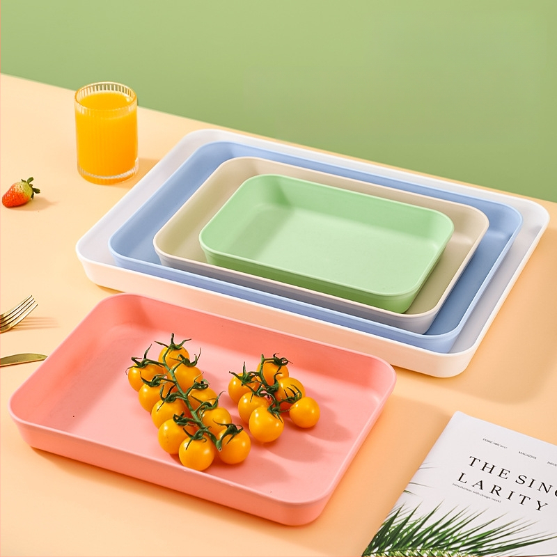 PP kvadratna pladnja – moderni minimalistički stil, nije prikladna za mikrovalnu pećnicu, mogućnost prilagodbe logom