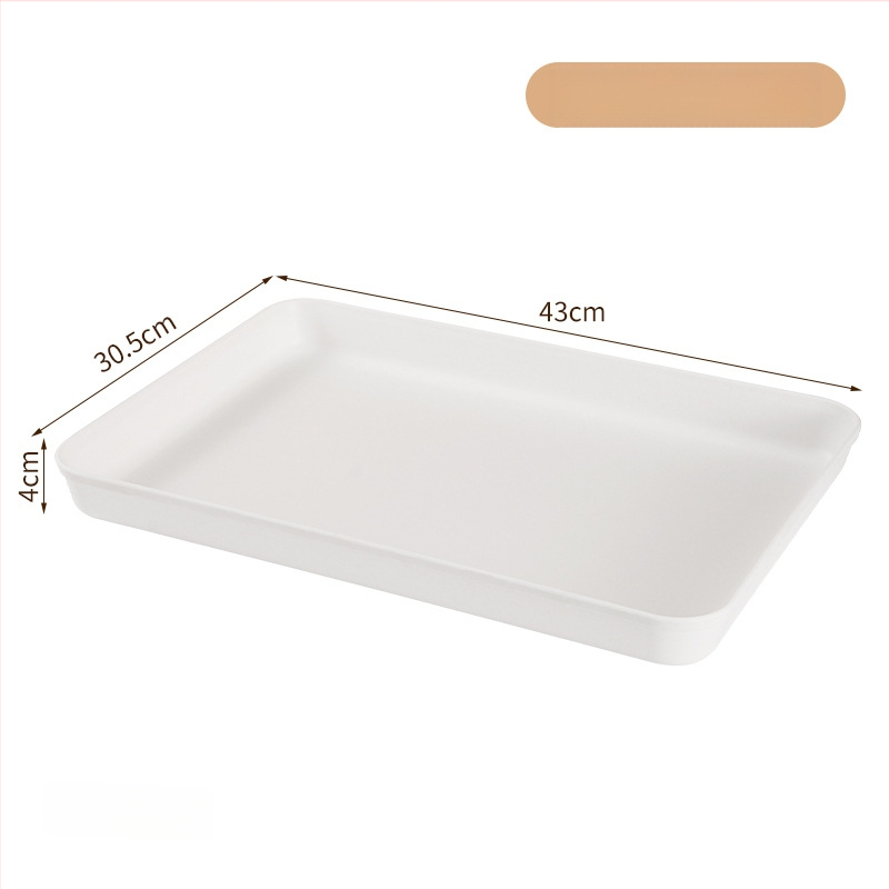 PP kvadratna pladnja – moderni minimalistički stil, nije prikladna za mikrovalnu pećnicu, mogućnost prilagodbe logom