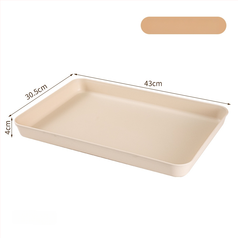 PP kvadratna pladnja – moderni minimalistički stil, nije prikladna za mikrovalnu pećnicu, mogućnost prilagodbe logom