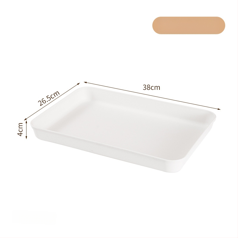 PP kvadratna pladnja – moderni minimalistički stil, nije prikladna za mikrovalnu pećnicu, mogućnost prilagodbe logom