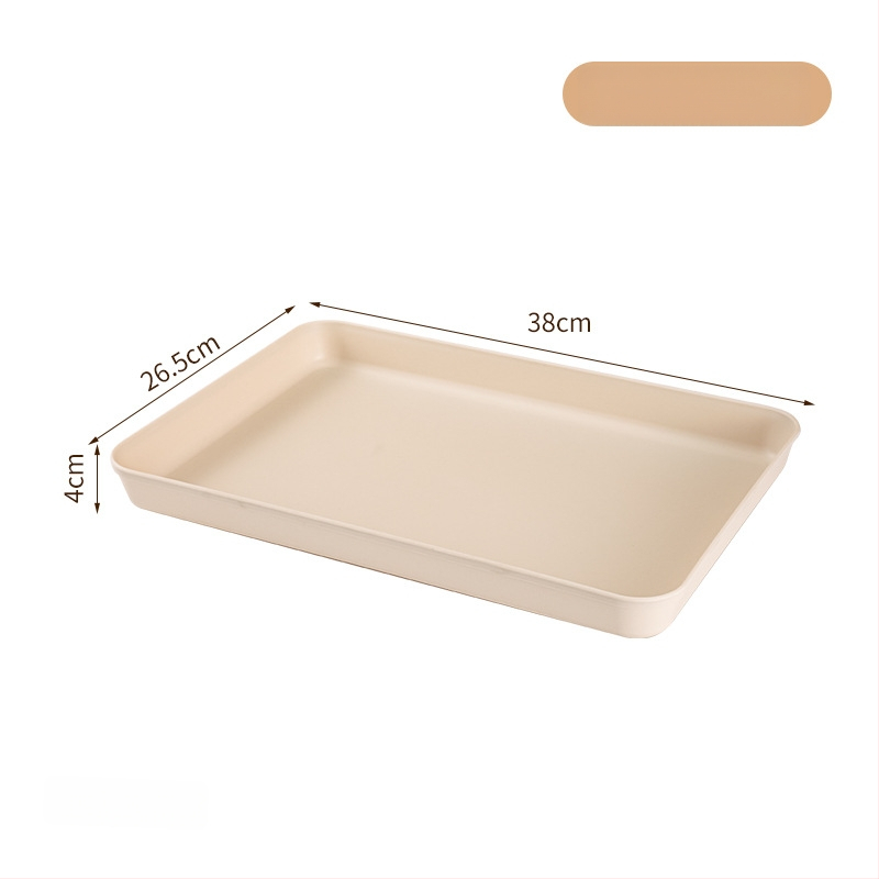 PP kvadratna pladnja – moderni minimalistički stil, nije prikladna za mikrovalnu pećnicu, mogućnost prilagodbe logom