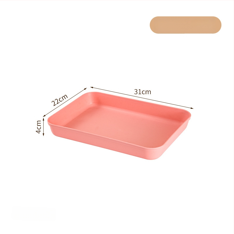 PP kvadratna pladnja – moderni minimalistički stil, nije prikladna za mikrovalnu pećnicu, mogućnost prilagodbe logom